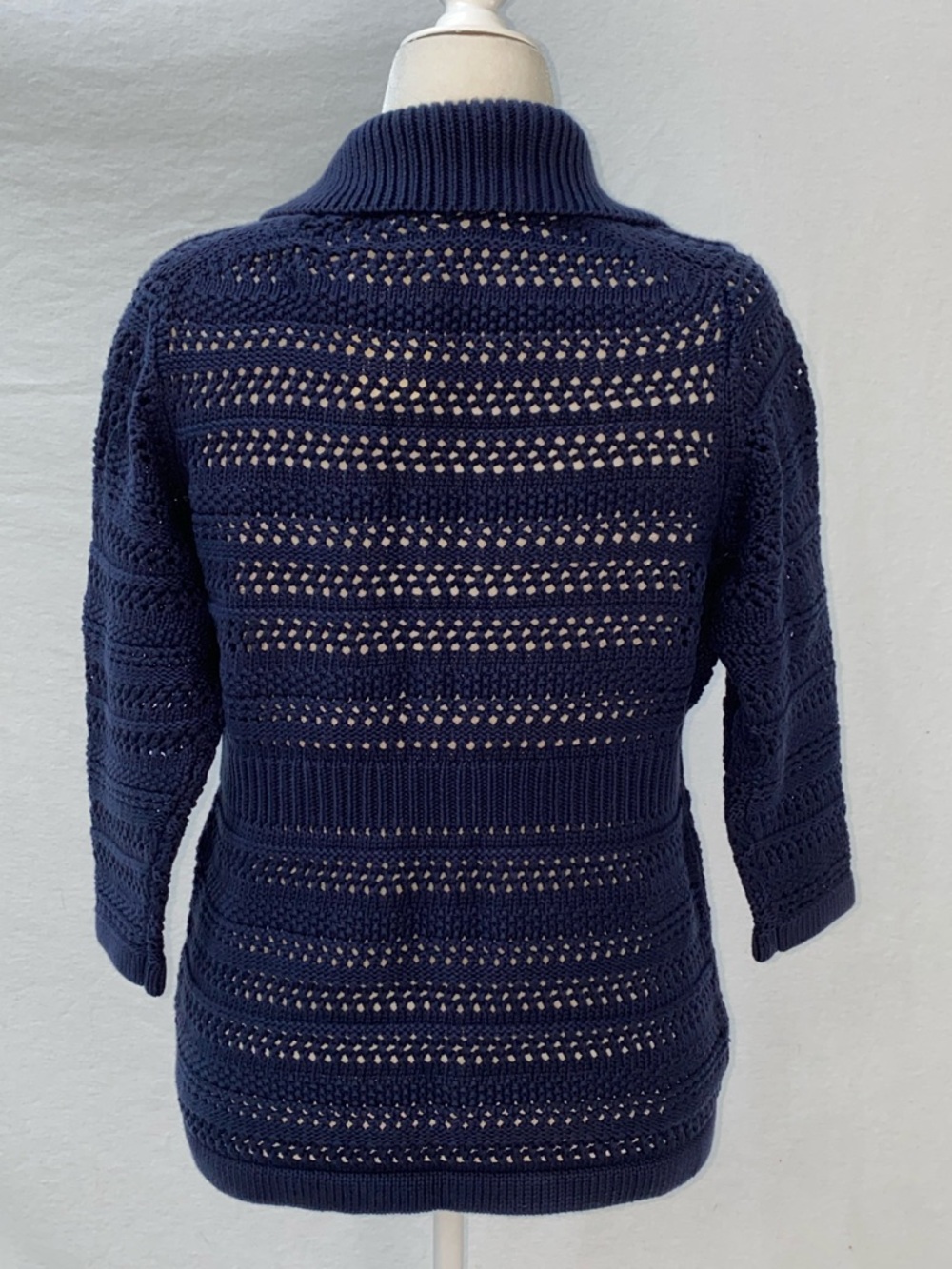 Boden Open Weave Cotton Cardigan - Picture 2 of 4